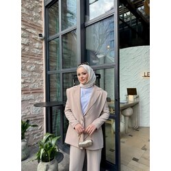 BEJ BLAZER CEKET TAKIM ✨
