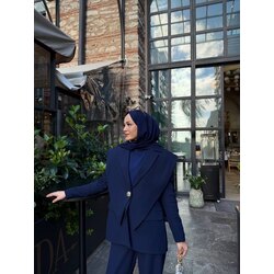 BLAZER CEKET TAKIM LACİVERT 