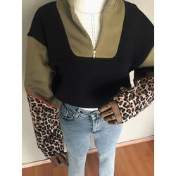 leoparlı sweat