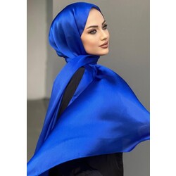 janjan Şal Saks Mavisi Renk - Modahilye 