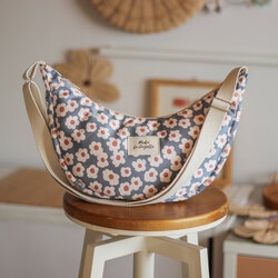 Half Moon Bag ~ Blue