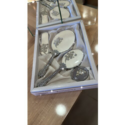 Camomile Ayna Tarak Seti 4 Parça Çeyizlik