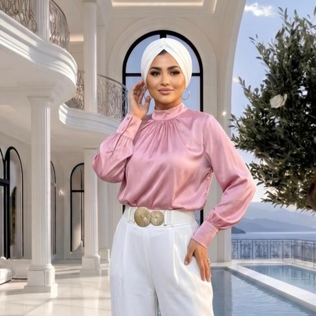 Lidya Pembe Gömlek