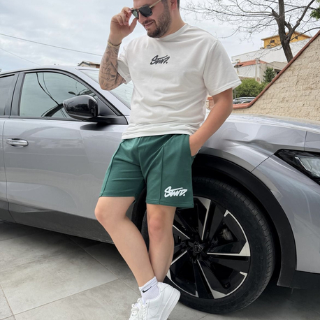STWD İKİLİ TAKIM BEYAZA YEŞİL