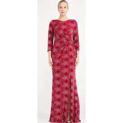 HALLMARK
Mid-Length Maxi Lycra Mermaid Plus Size Red Wedding Guest Dress Frc6455-bkır