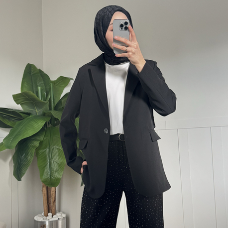 Blazer ceket / siyah