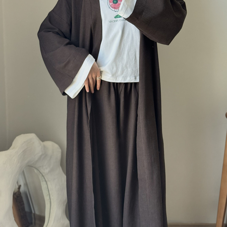 Kimono Takım / acı kahve 