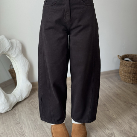 Barel Fit Jean / acı kahve 