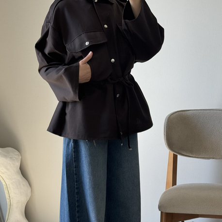 Massi Model Ceket Parka / kahve 