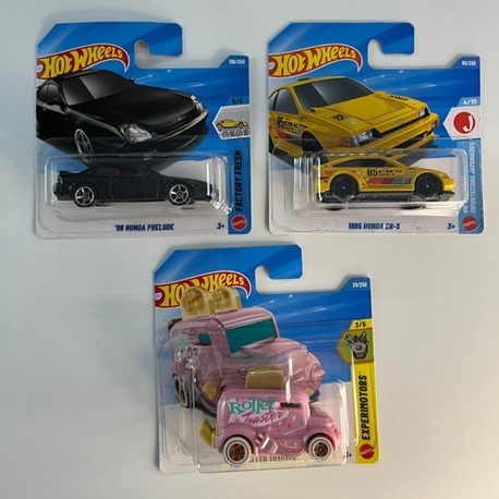 3'lü lot Honda Prelude Honda Crx Fantastik