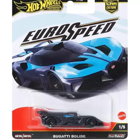 Premium Bugatti Bolide 1/64 Metal Araba Eurospeed Koleksiyonluk Model