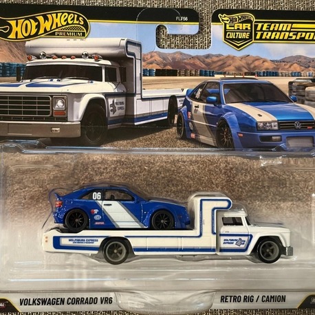  Team Transport Volkswagen Corrado VR6 with Retro Rig/Camion