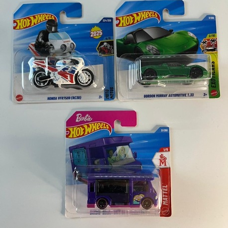 3'lü lot Gordon Murray Motor Barbie