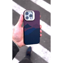 İPHONE STANDLI FİBER KARBON CASE