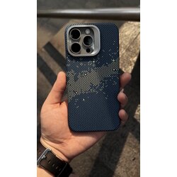 İPHONE STANDLI FİBER KARBON CASE