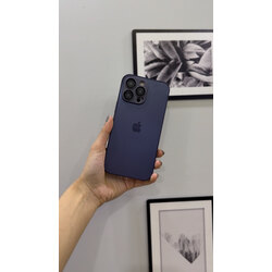 İPHONE DERİN MOR  AG GLASS CASE