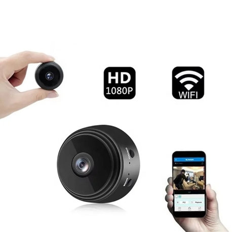  A9 WiFi Mini Gizli Kamera – 1080P HD, Hareket Algılama, Uzaktan İzleme!
