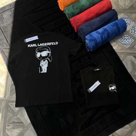 Karl Lagerfeld Premium T-Shirt Siyah [KL-003] 