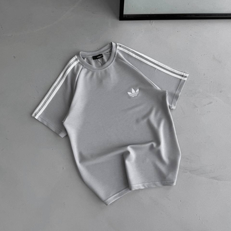 Adidas Classic T-Shirt Gri [AD-013]