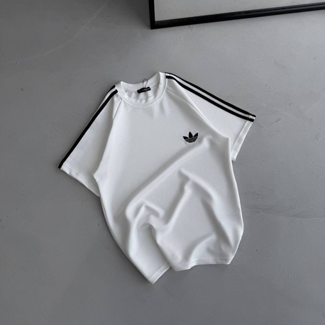 Adidas Classic T-Shirt Beyaz [AD-012]