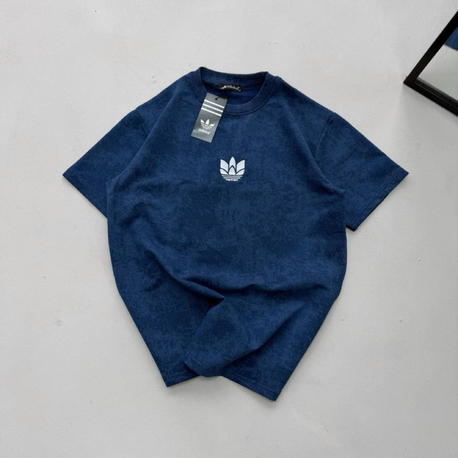Adidas Premium T-Shirt Mavi [AD-007]