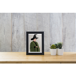 Prof. McGonagall Tasarım Poster (Küçük)