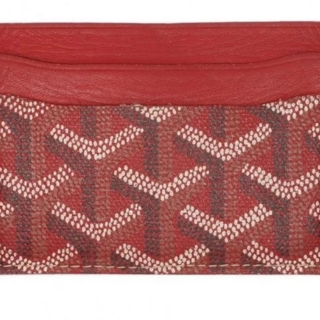 Goyard Kartlık Kırmızı