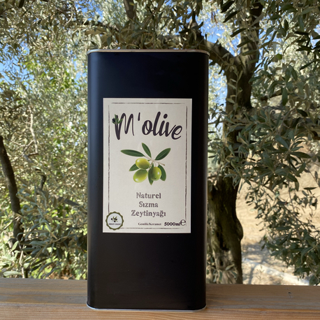M'olive Naturel Sızma Zeytinyağı 5lt Erken Hasat Soğuk Sıkım