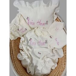 Laleli Çiçekler Midi Set