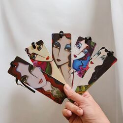 5 Adet Mona Titti Art Kitap Ayracı Set
