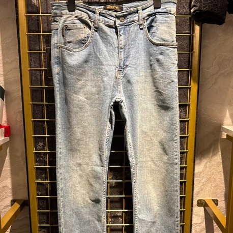 Hugo Boss mavi kot pantolon