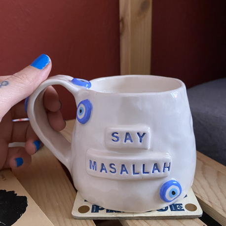 “Say Masallah” Handmade 3D Mug