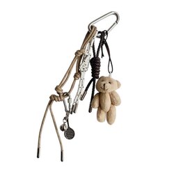 Brown - Teddy Bear Charm Set 
