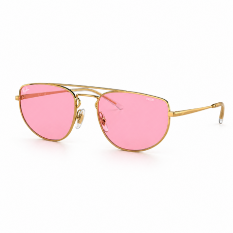 Ray-Ban RB3668 001/03 Gold Unisex Güneş Gözlüğü 55-19 UV400