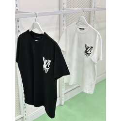 Louis Vuitton “Melting LV” Drip Logo T-Shirt