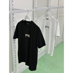 Amiri “Stacked Logo” Vintage Baskılı T-Shirt