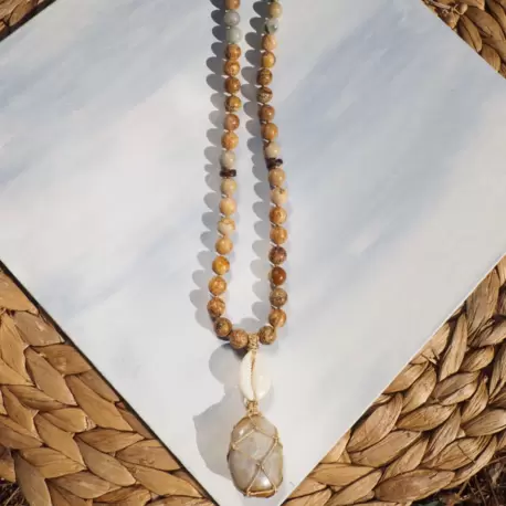 SHELL COLLECTION - Doğal Taşlı Meditasyon Tespihi