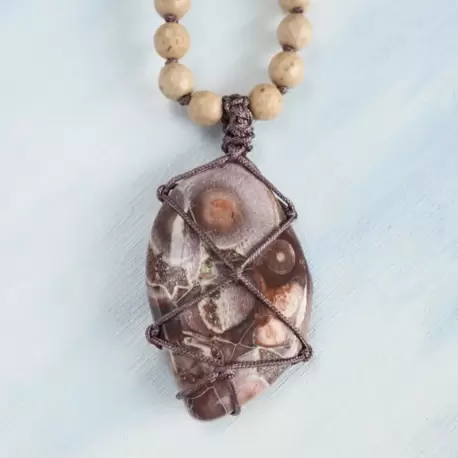 MOKAİT MALA - Doğal Taşlı Meditasyon Tespihi