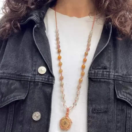 STYLE KOLYE - Doğal Taşlı Kolye