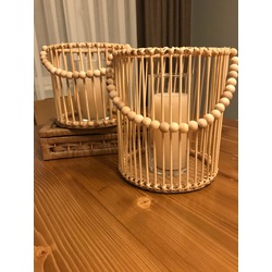 Bambu Çubuk fener sepet