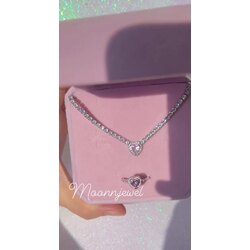 Shiny pink set