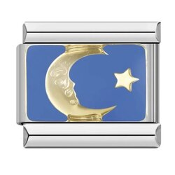 Moon star charm 