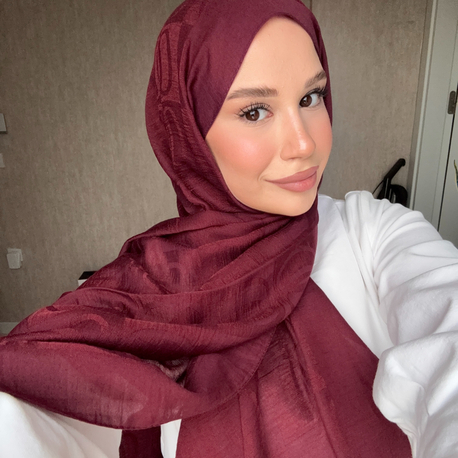 Özel Dokuma Şal (Bordo)