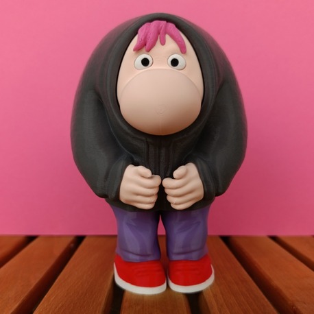 Inside Out (Ters Yüz) – Utanç Figürü | 16 cm Koleksiyonluk ve Hediyelik Dekoratif Figür