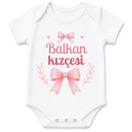 Balkan Kızçesi Kurdele Bebek Zıbın-Body