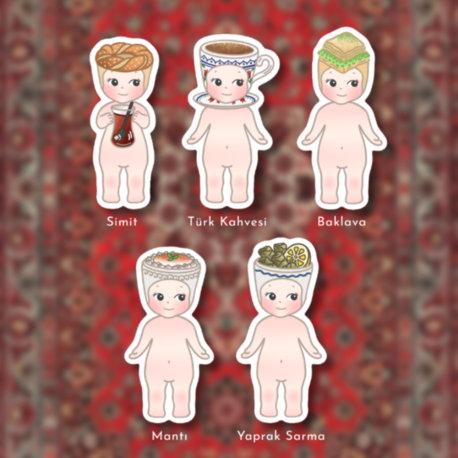 alaturka angels sticker pack