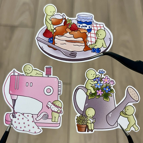 smiski sticker pack