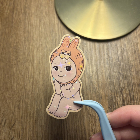 garfield sonny angel hologramlı