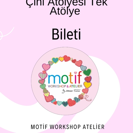 Çini Atölyesi tek atölye bileti