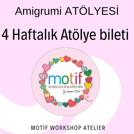Motif Amigurumi  4 haftalık avantajlı paket